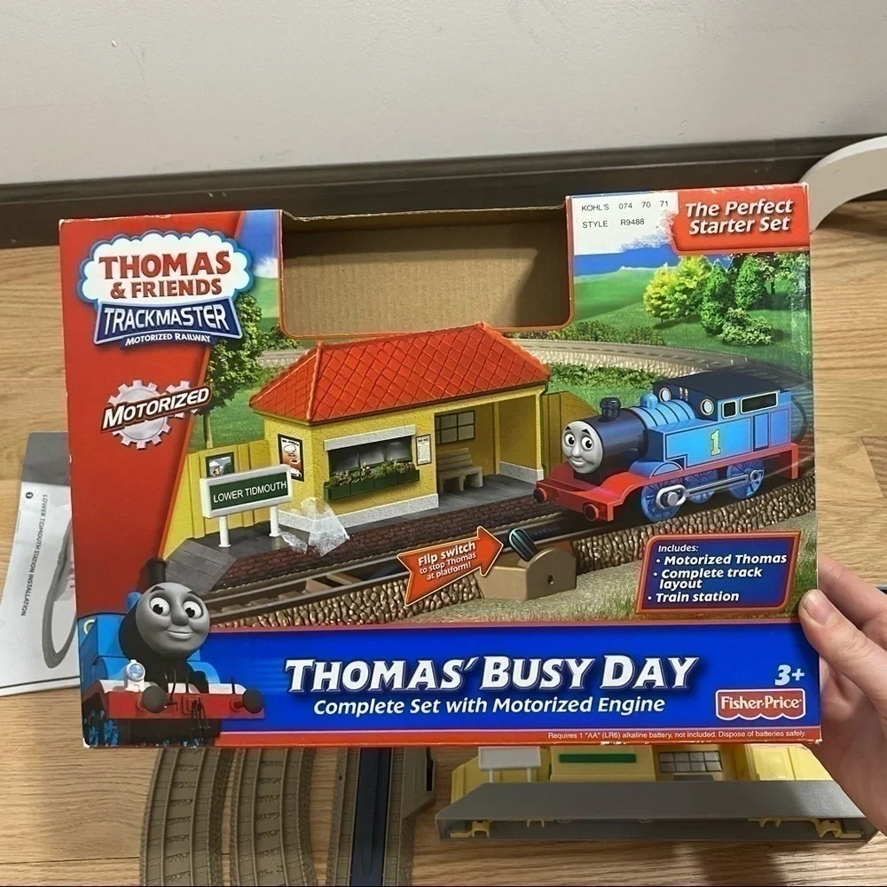 Thomas Busy Day Train Track Starter Set Kids Toy
